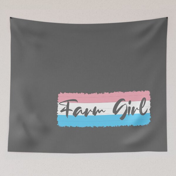 Item preview, Trans Farm Girl designed and sold by LochNestFarm.