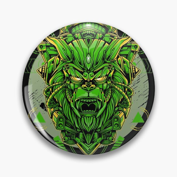 Item preview, Cyber-Gorilla Green Gem designed and sold by Robert  Townsend.