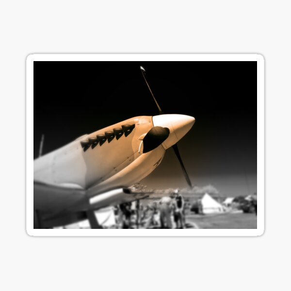 Spitfire Mk 1A aircraft Sticker