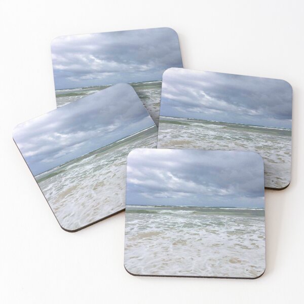 Item preview, Moody Blue / Beach / Ocean Gray / Foamy Water / Sea Glass / Waves / Surf / designed and sold by artenvironments.