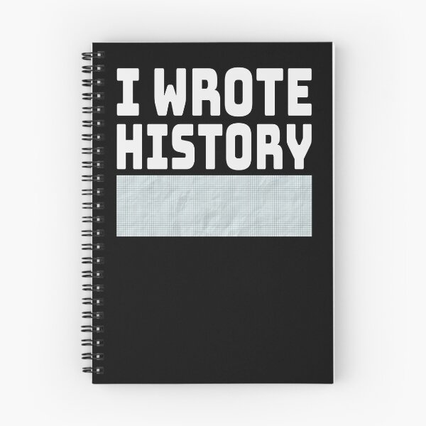 Item preview, Writing history blank designed and sold by krinima.
