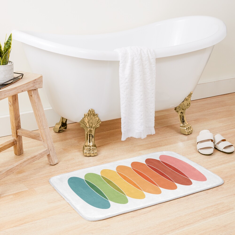 Chromatic Horizontal Bath Mat