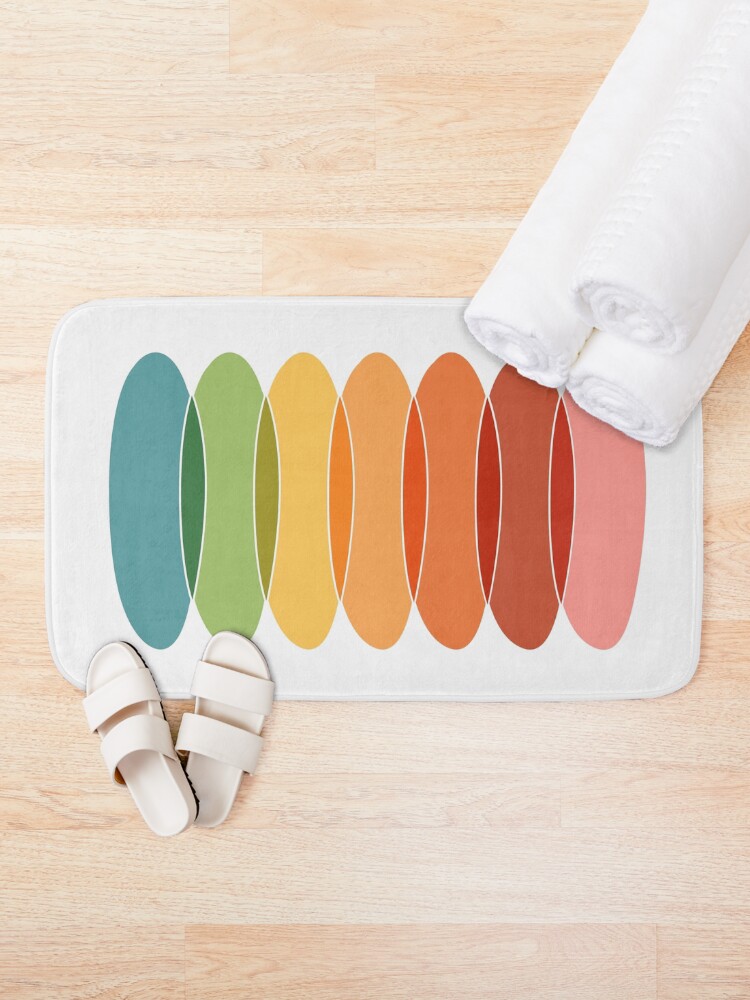 Alternate view of Chromatic Horizontal Bath Mat