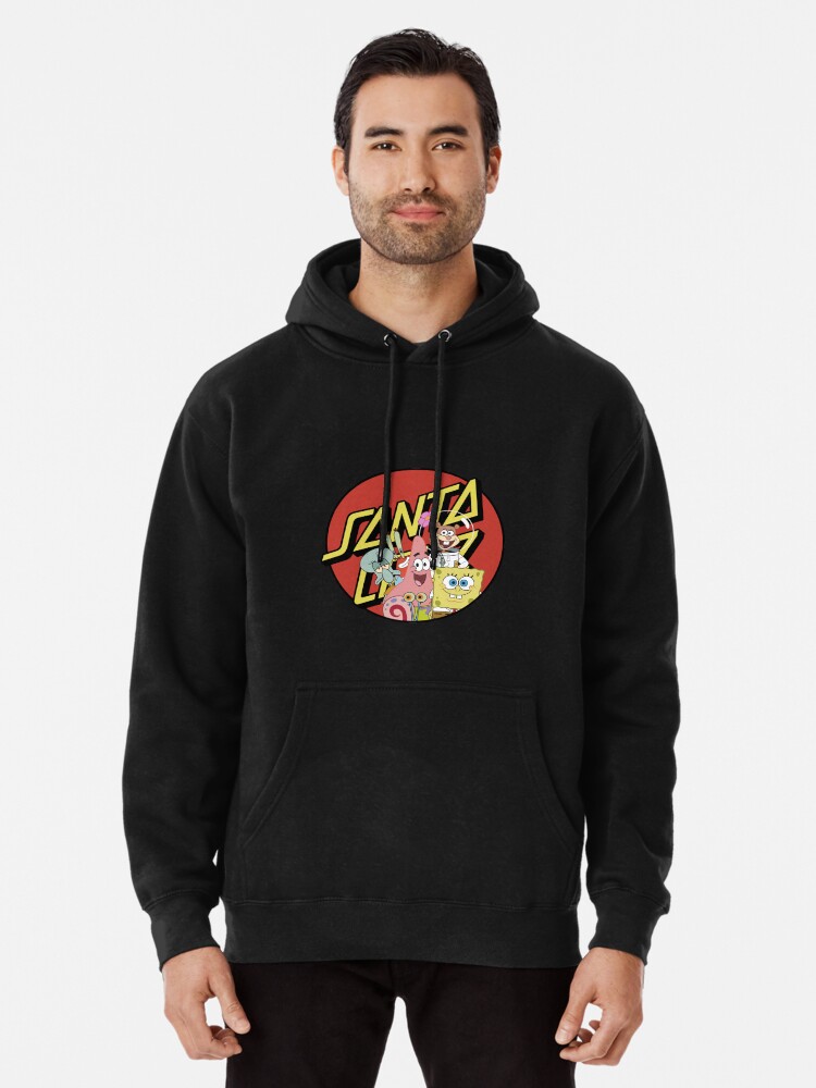 santa cruz spongebob hoodie