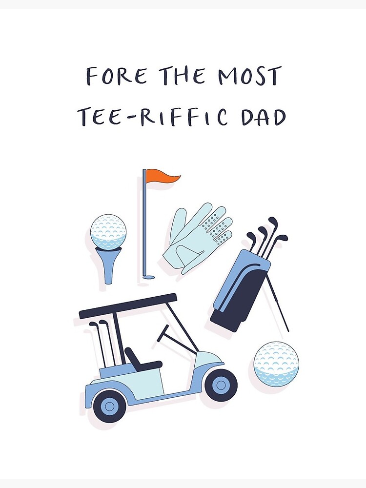 Fathers Day Golf Gift, Golf Gifts for Dad, Birthday Gift for Golf Dad from  Son