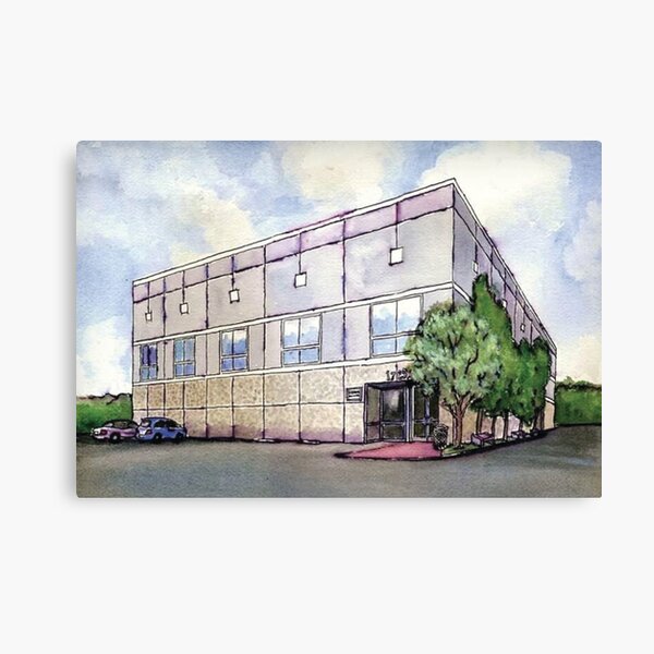 "The Office Pam's Office Painting Art" Canvas Print for Sale by Lord Rupert Everton Redbubble