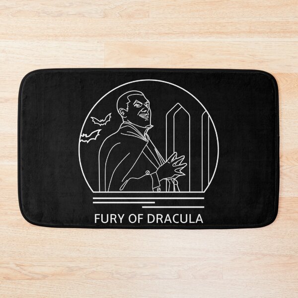 Item preview, Fury of Dracula Minimalist Line Drawing - Board Game Inspired Graphic - Tabletop Gaming  - BGG designed and sold by MeepleDesign.