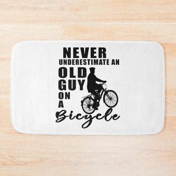 Item preview, Never Underestimate An old Guy On A Bicycle T-Shirt designed and sold by bestdesigns2020.