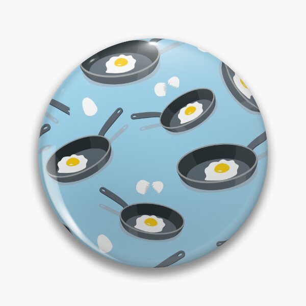 Item preview, Breaking Eggs Blue designed and sold by DWaffleDesigns.
