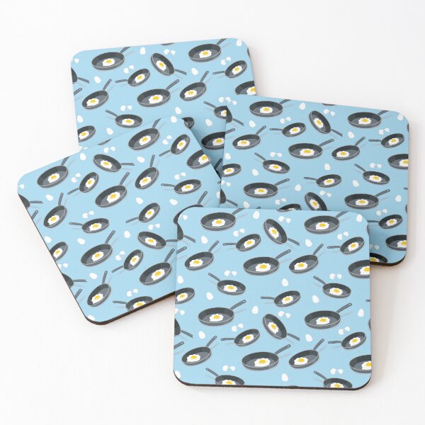 Item preview, Breaking Eggs Blue designed and sold by DWaffleDesigns.