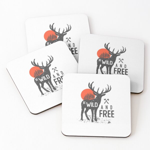 Item preview, Be Wild And Free designed and sold by Bigfoot T-Shirt Co..
