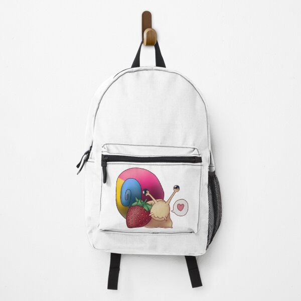Item preview, Pansexual Panromantic Strawberry Pride Snail designed and sold by PrideSnails.