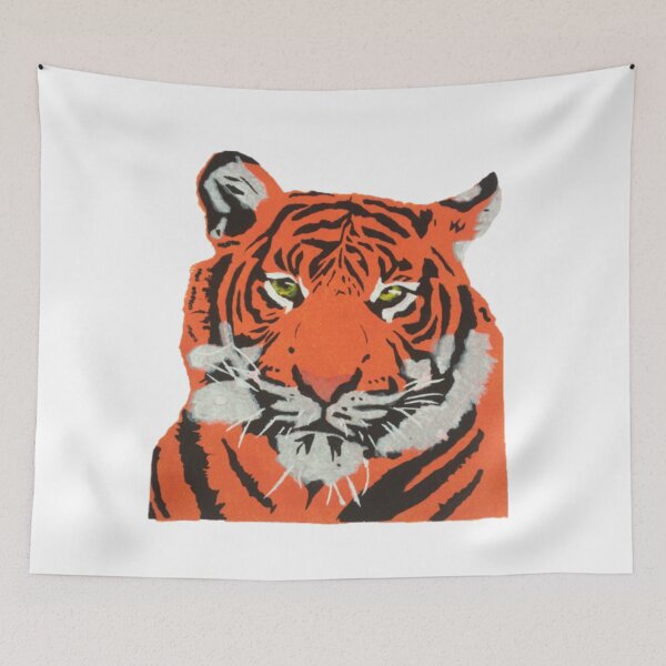 Item preview, Tiger Art designed and sold by ArtDecadeShop.