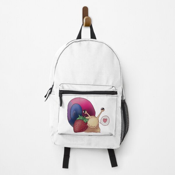Item preview, Bi Strawberry Pride Snail designed and sold by PrideSnails.