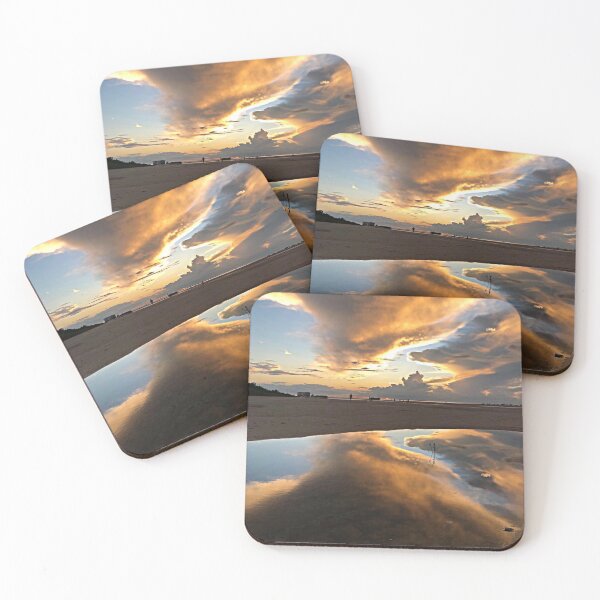 Item preview, Reflection Beach / Florida / Sun Set / Sky Line / Clouds / Beach Bum designed and sold by artenvironments.