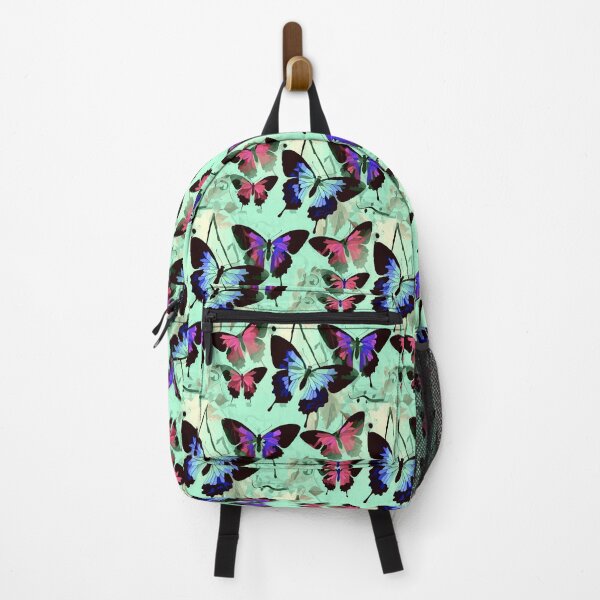 Artikelvorschau, Reich der Morpho Butterfliesin Aqua Green Blue Farben entworfen und verkauft von Nisuris.