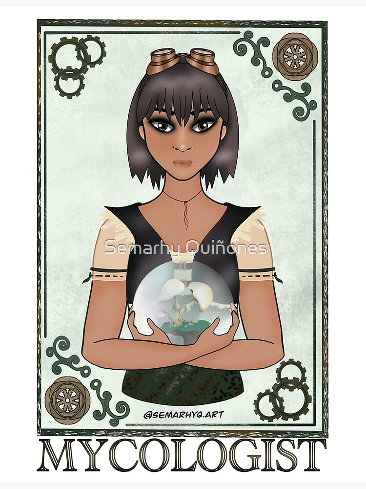 Mycologist (STEAMpunk Art) by semarhy