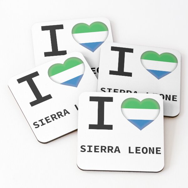 Item preview, I HEART SIERRA LEONE designed and sold by Mxdesign888.