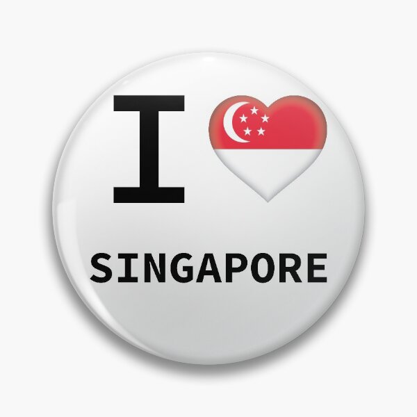 Item preview, I HEART SINGAPORE designed and sold by Mxdesign888.