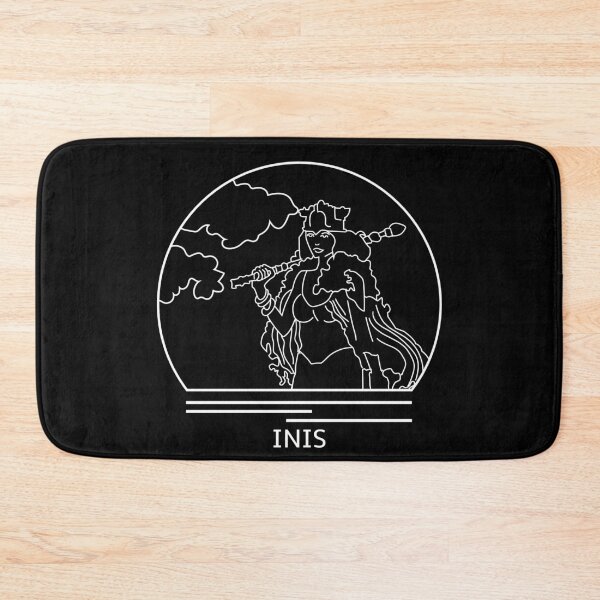 Item preview, Inis Minimalist Line Drawing - Board Game Inspired Graphic - Tabletop Gaming  - BGG designed and sold by MeepleDesign.