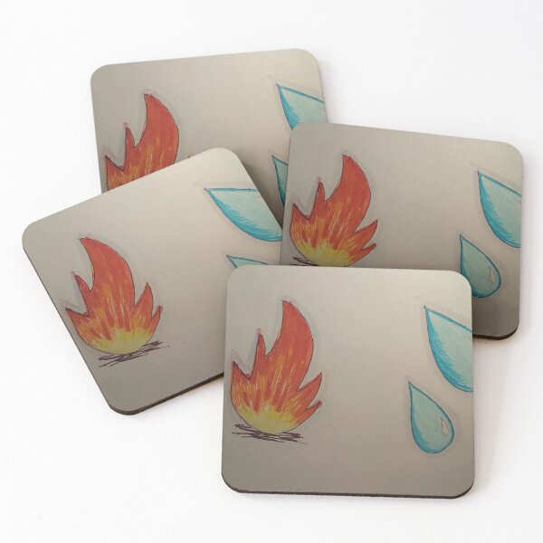 Item preview, Fire and woter designed and sold by IrinaZbn.