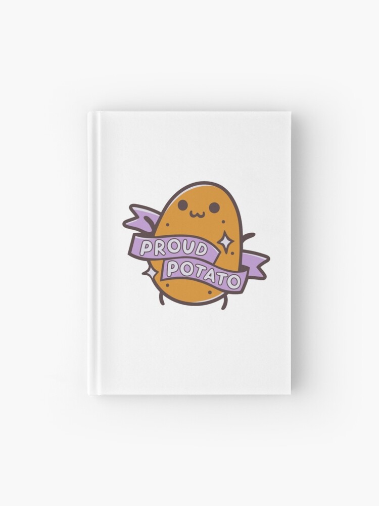 Proud Potato Hardcover Journal By Carversimone Redbubble - roblox adopt me all easter egg locations guide youtube