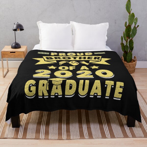 Item preview, proud brother of a 2020 graduate Class of 2020 Quarantine Graduation Toilet Paper Gift idea for graduate brother designed and sold by Majesticoo.