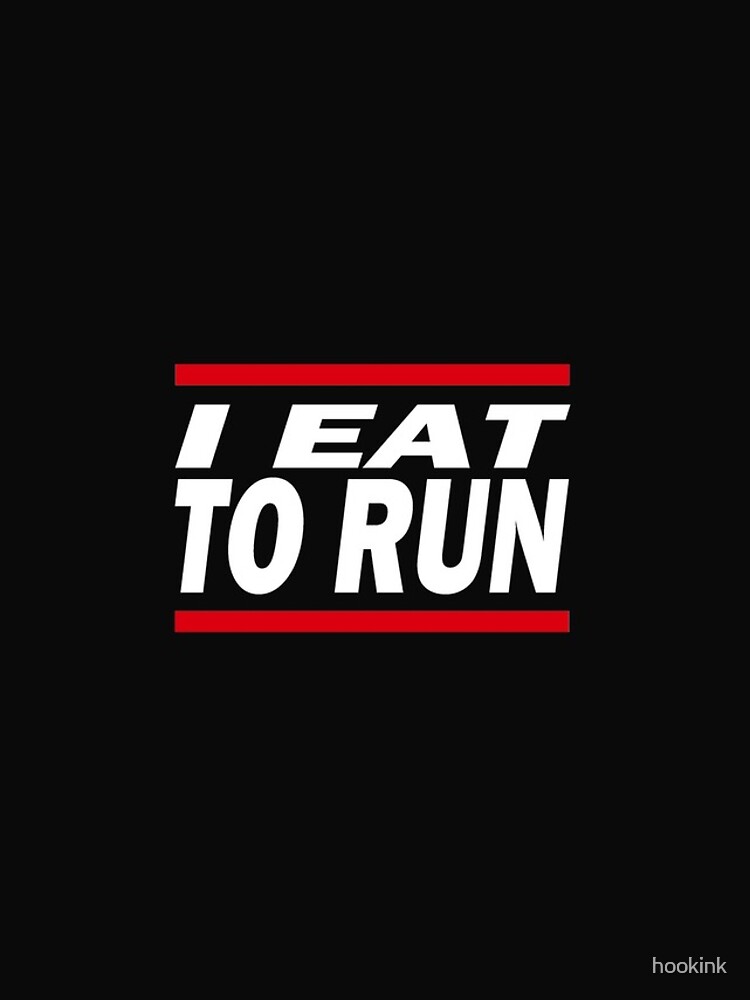 Thumbnail 4 of 4, iPhone Case, EAT TO RUN designed and sold by hookink.