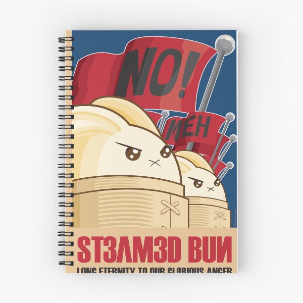 Item preview, Steamed Bun Propaganda Poster designed and sold by kimchikawaii.