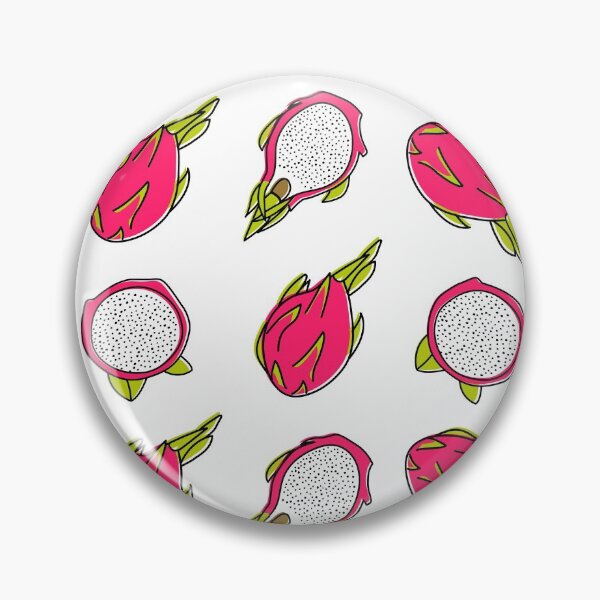 Item preview, Dragon fruit pattern design designed and sold by GulArt.