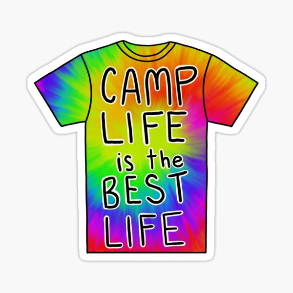 Camp Life Sticker