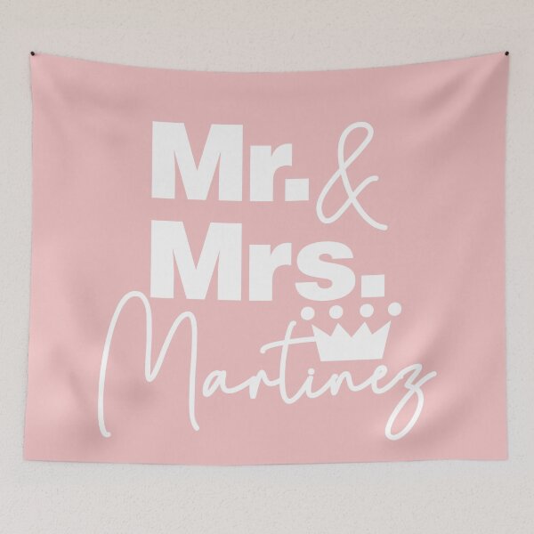 Item preview, We are Mr and Mrs Martinez Lovely Family designed and sold by HelloFromAja.