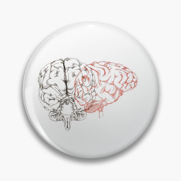 Item preview, Layered Brain  designed and sold by AmandaRultonArt.