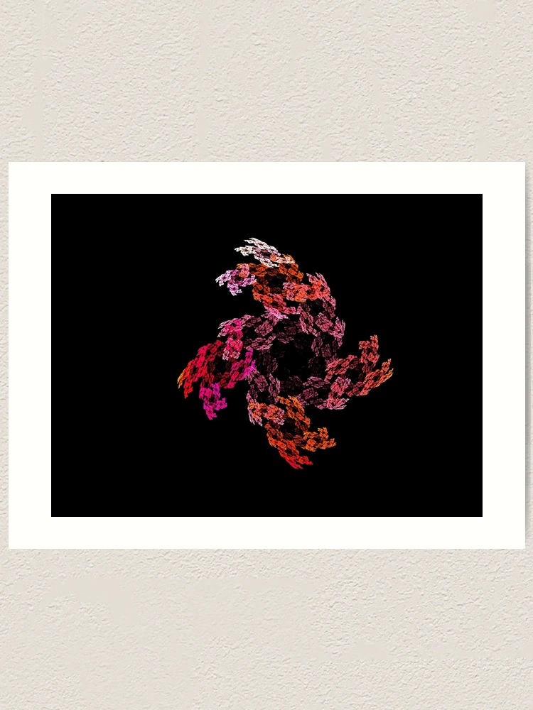Thumbnail 1 von 3, Kunstdruck, Fractal Fuchsia designt und verkauft von Alex Pringle.