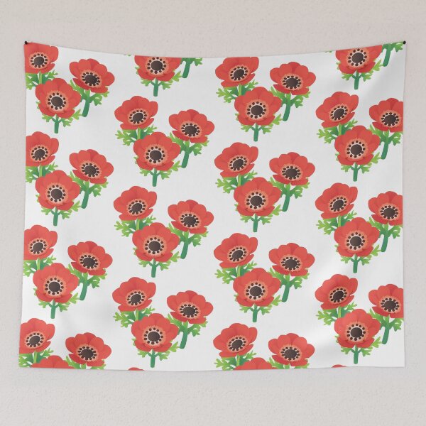Item preview, Red Windflower designed and sold by TheMajesticGoat.