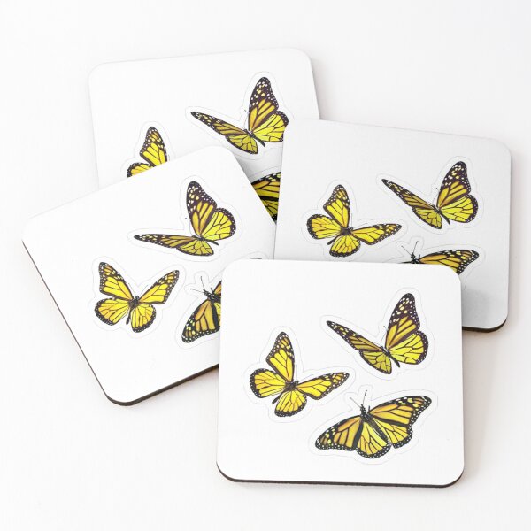 Item preview, yellow butterflies  designed and sold by norah216.