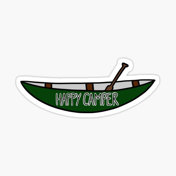 Happy Camper Sticker