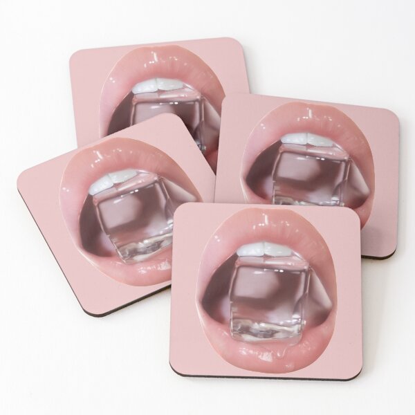 Item preview, Ice mouth, Mouth, Mouth Pattern, Tongue, Pretty Lips, Pink Lips, Lips, Open Mouth designed and sold by Clancy Rodgers.