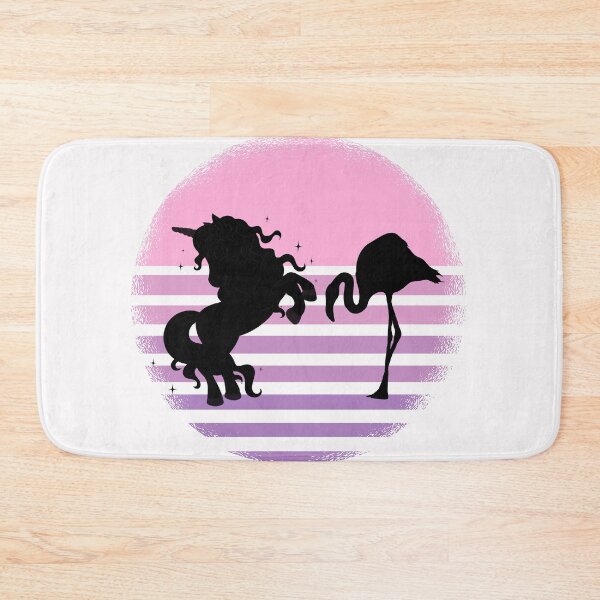 Item preview, Unicorn flamingo retro pink designed and sold by Imutobi.