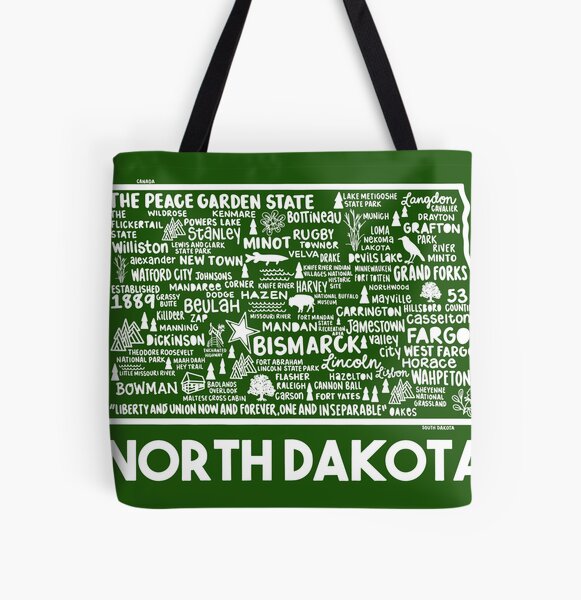 North Dakota Map 