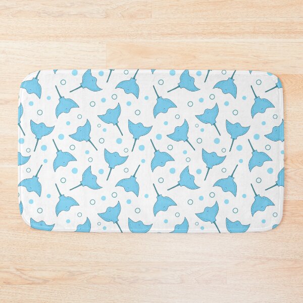 Item preview, Stingray pattern on white background designed and sold by GulArt.
