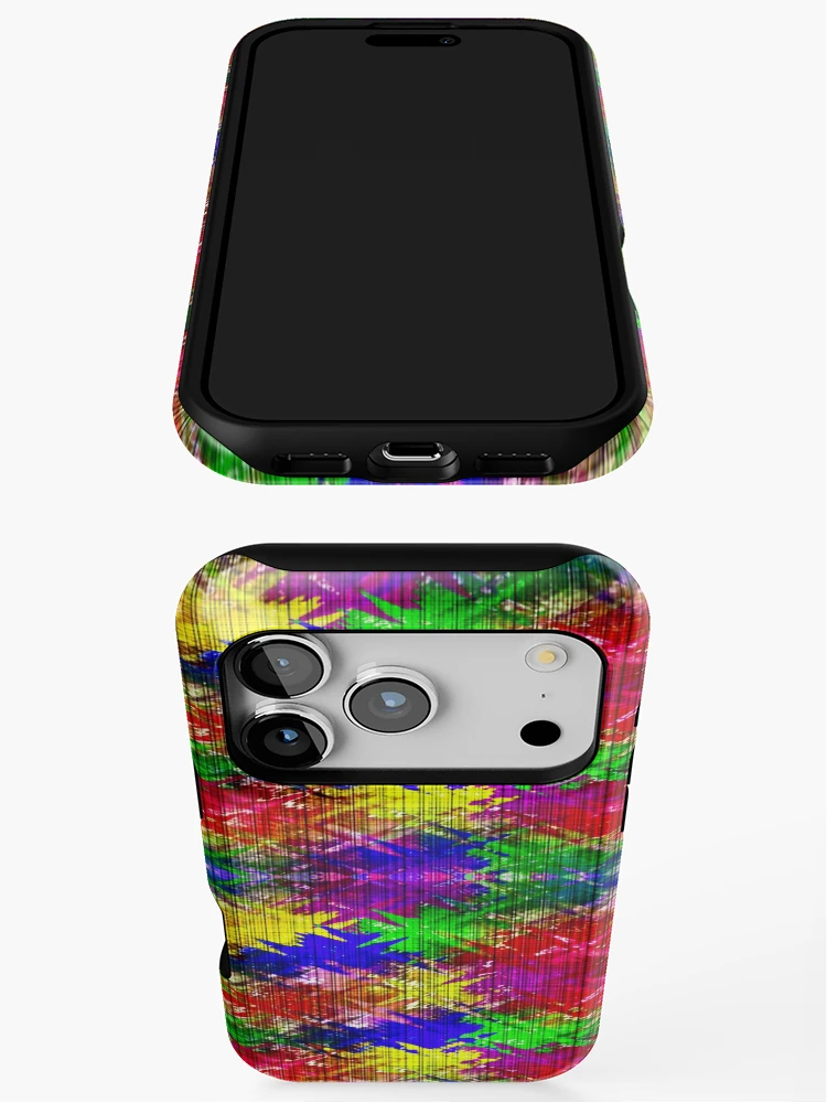 Thumbnail 3 of 4, iPhone Case, Color Blocks designed and sold by Rte73DesignPrt.