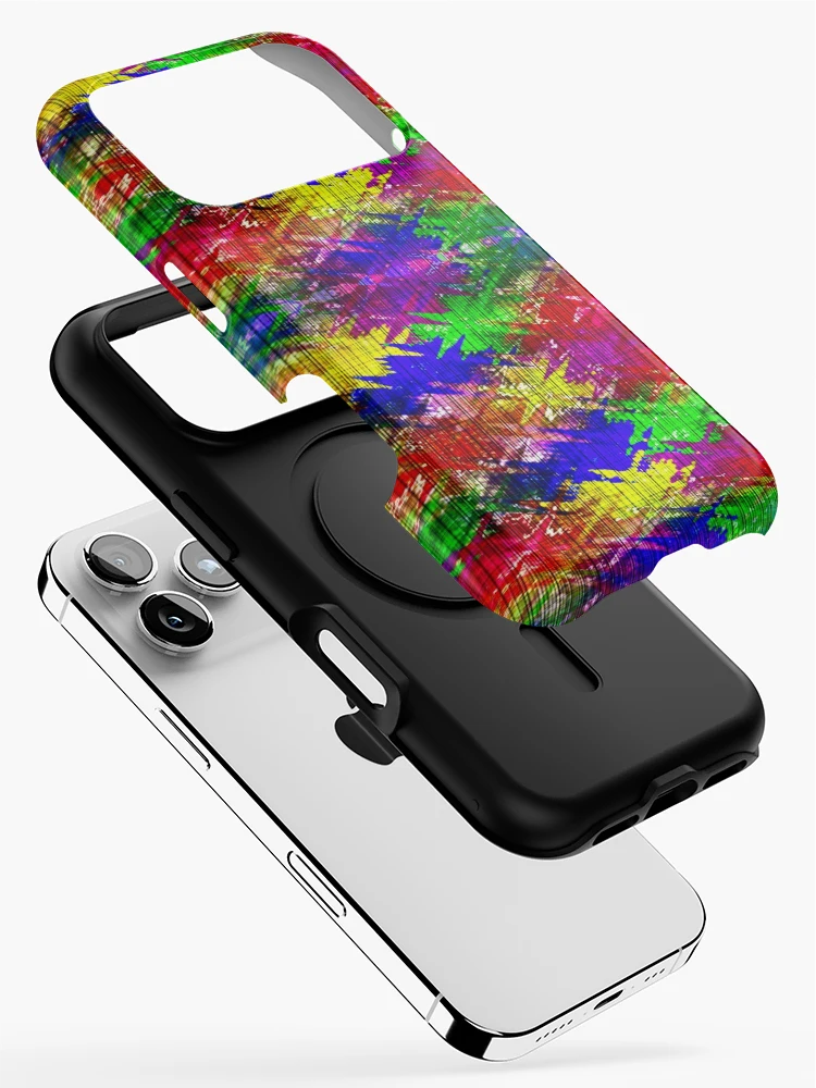 Thumbnail 2 of 4, iPhone Case, Color Blocks designed and sold by Rte73DesignPrt.