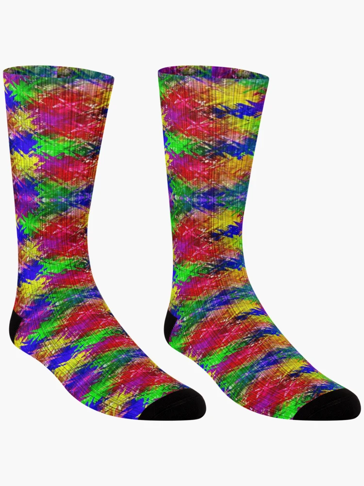 Thumbnail 3 of 5, Socks, Color Blocks designed and sold by Rte73DesignPrt.