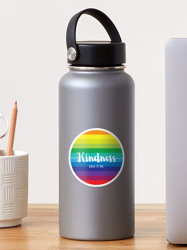 Thumbnail 1 of 3, Sticker, Kindness designed and sold by kgcre8tive.