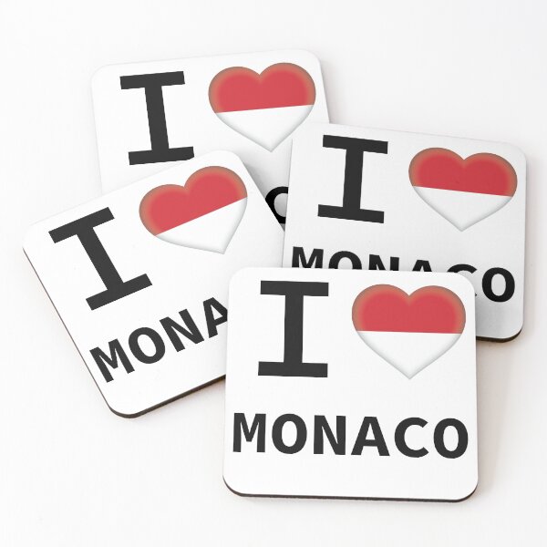 Item preview, I HEART MONACO designed and sold by Mxdesign888.