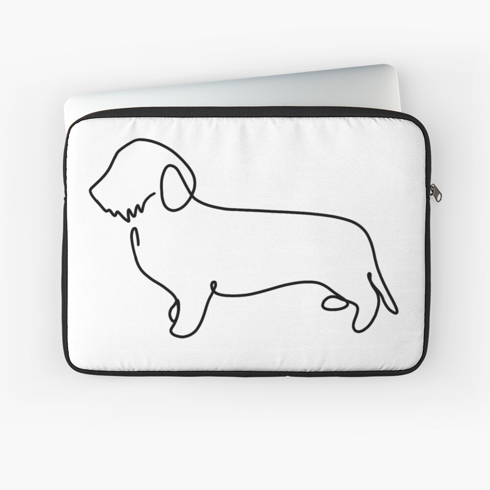 Dachshund feature cushion - wire hair – Keylime Design Ltd