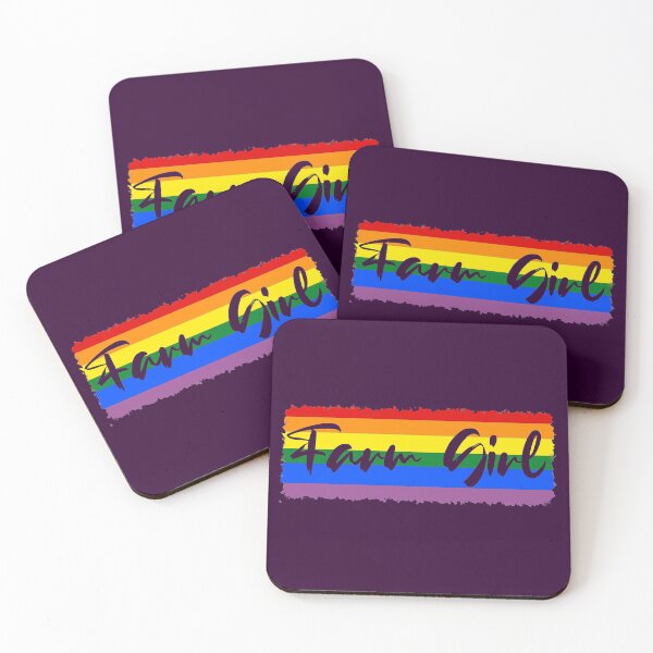 Item preview, Rainbow Farm Girl designed and sold by LochNestFarm.