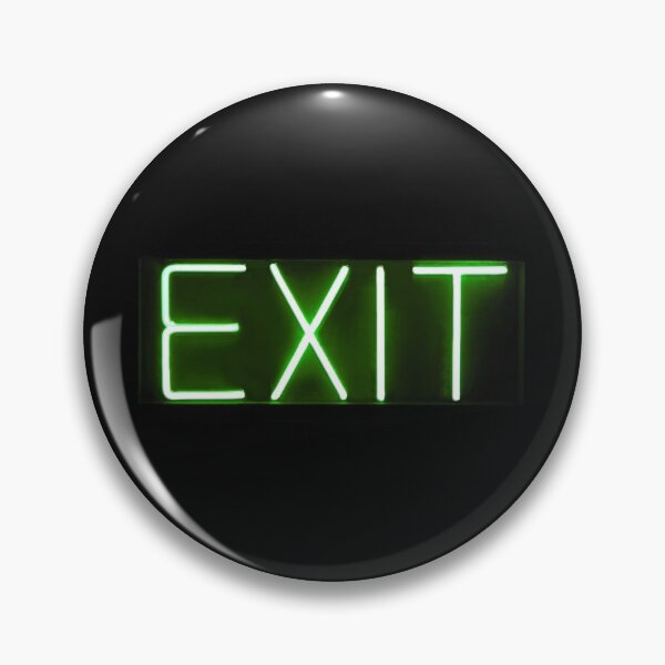 Item preview, EXIT this way. Oh oops, you can't EXIT after all. designed and sold by Frankarts.