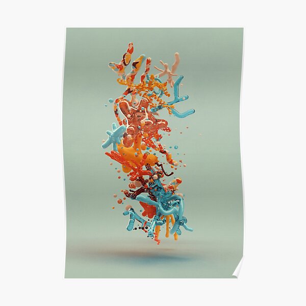 Liquid dance Poster